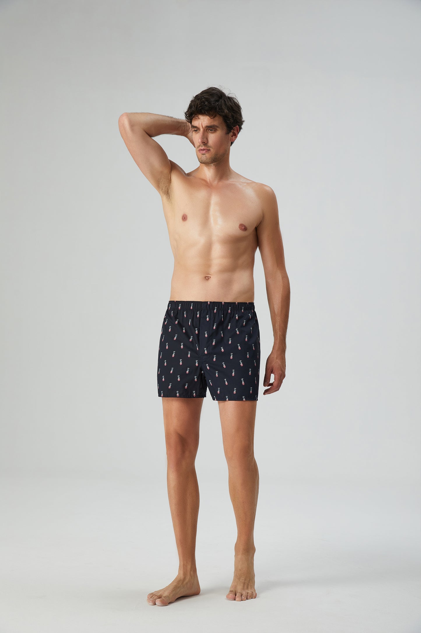 Natural Feelings Classic Boxers Shorts Cotton Woven Mens Underwear Boxers Pack