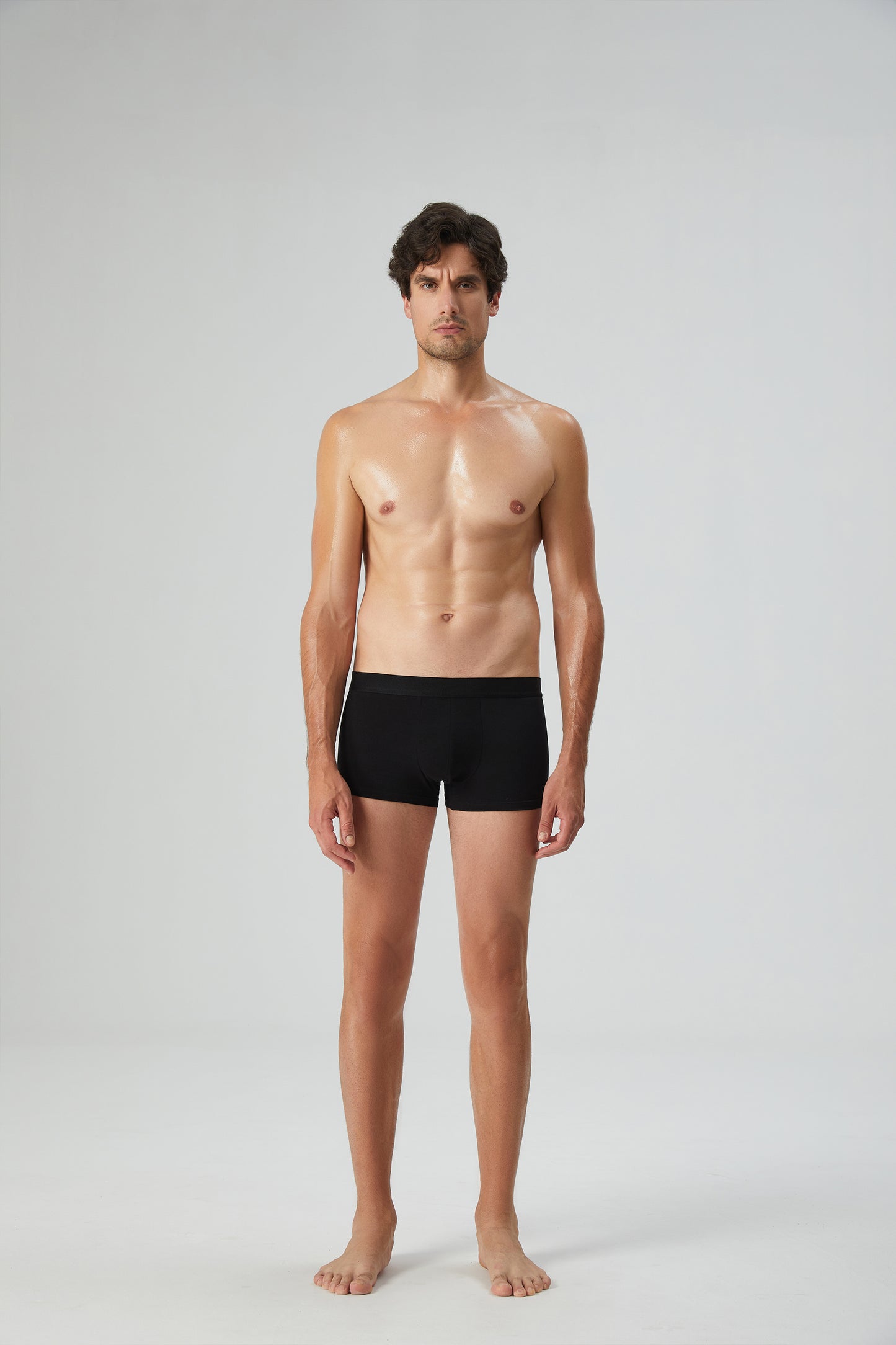 Natural Feelings Mens Underwear Boxers for Men Soft Rayon Mens Boxers Briefs Multipack Short Leg