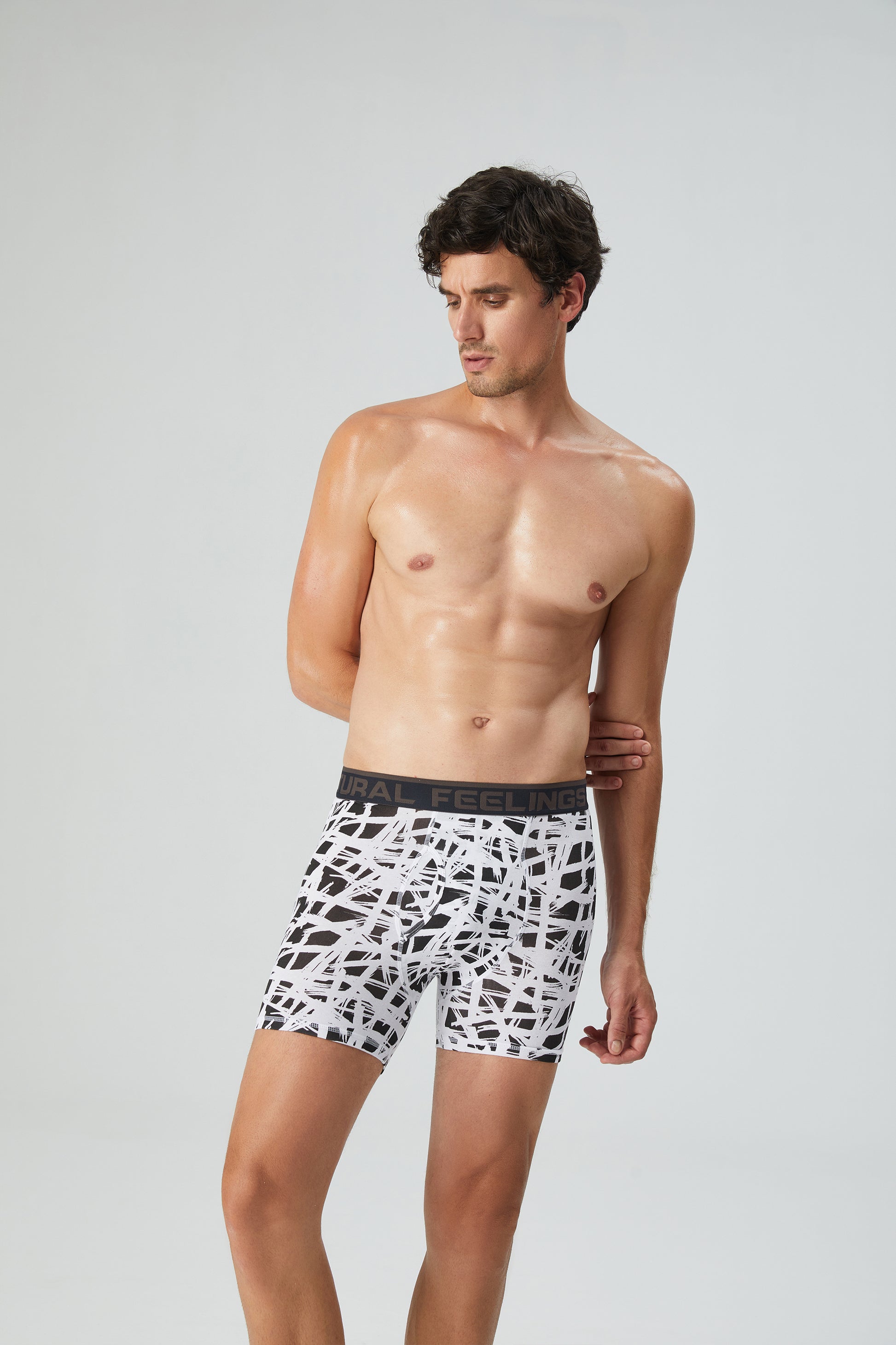 Twin pack cotton and modal boxers, Reykjavik