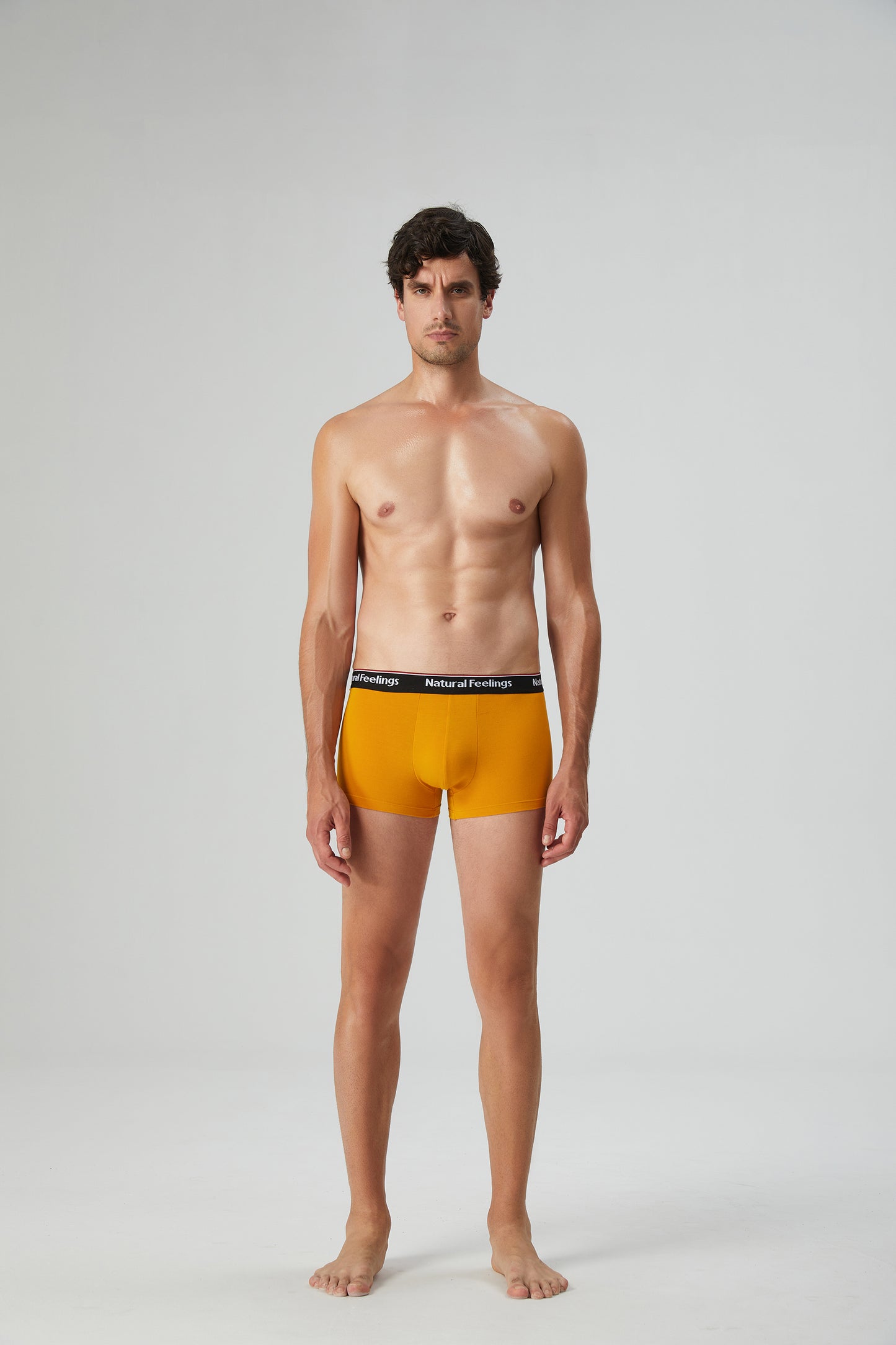 Natural Feelings Men's Underwear Boxer Briefs Soft Modal Breathable Un