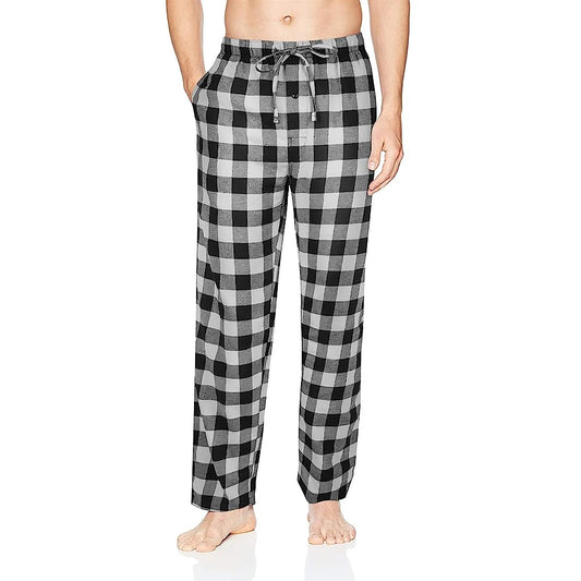 Natural Feelings Men's Woven Sleep Pajama Pant Men Flannel Pajama Pants Cotton Sleep Pant Lounge Sleepwear Pants with Pockets