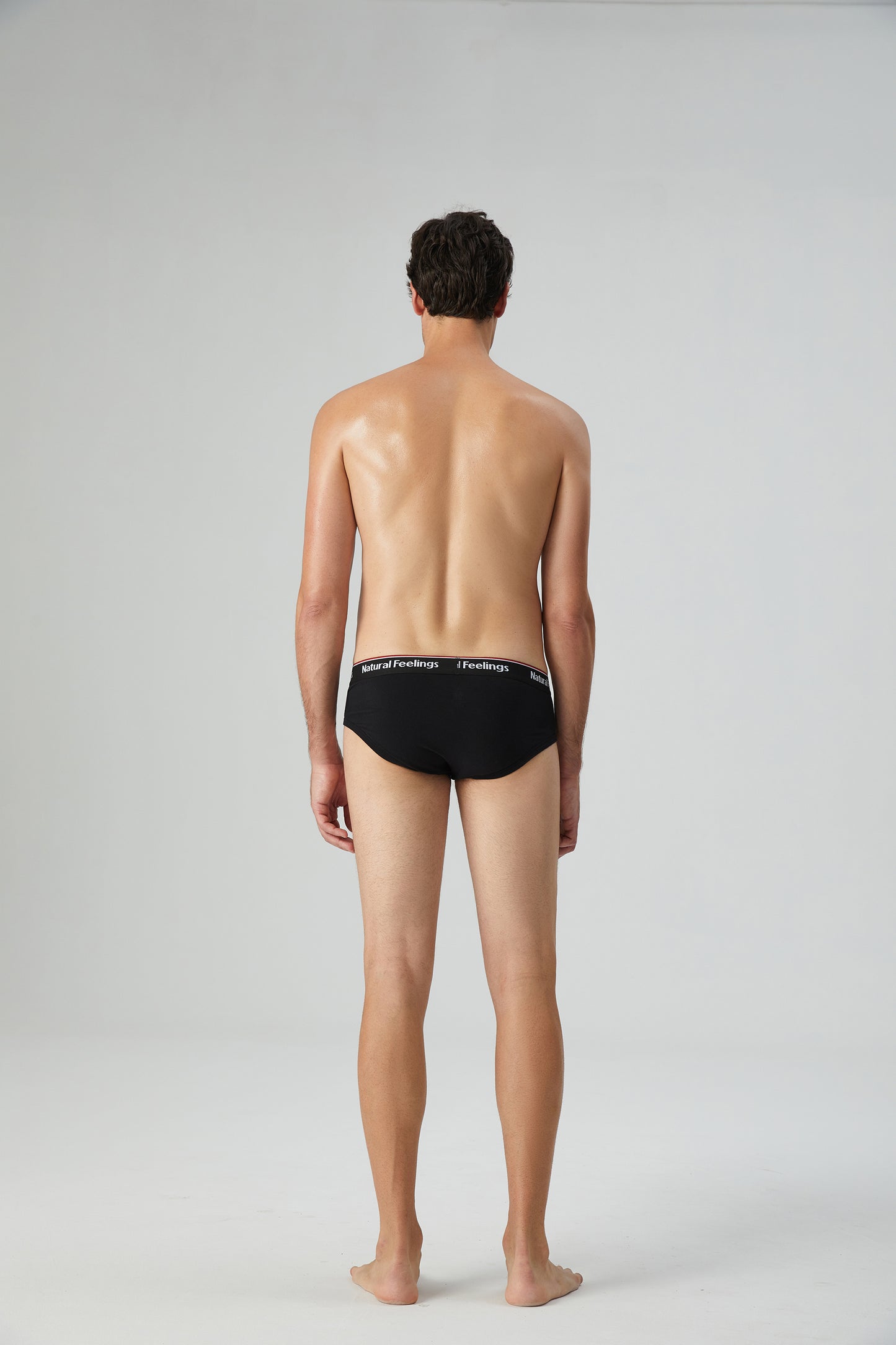 Natural Feelings Low-rise Briefs Mens Cotton Briefs Pack with Fly